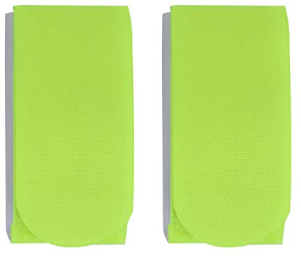 VGEBY Skiträger Tragbarer Nylongurt für Snowboard mit Haken und Ring für Skiausrüstung (Neongelb)