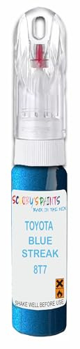 SCOOBYS PAINTS BACK IN THE MIX Paint Touch Up Pen For Toyota Blue Streak 8T7 Scratch Removal Car Repair