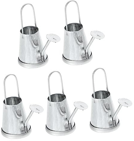 TOYANDONA 5stücke Teiliges Mini Gießkanne Für Miniaturgärten Puppenhäuser Und Deko Lifelike Mini House Accessory Für Kreative Und Foto-Requisiten