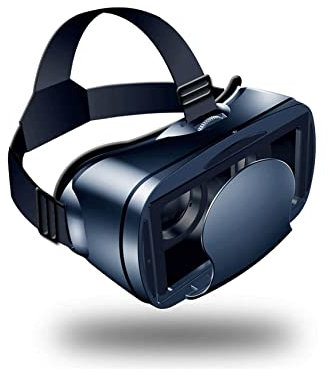 BSLHLS Auriculares VR, películas 3D Juegos Gafas VR Box Cartón Auriculares de Realidad Virtual inmersivos con Controlador, Fit 5-7 Pulgadas Smart Phone / 5787