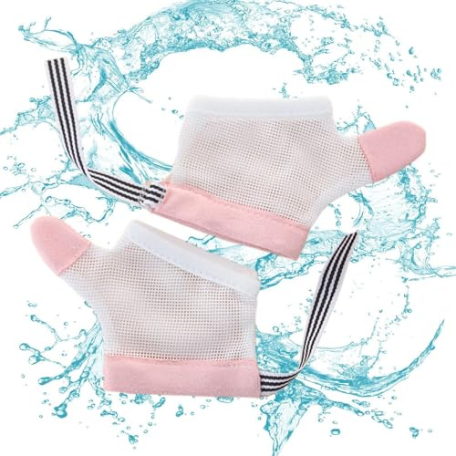 1 Paio Succhiamento Pollice, Thumb Sucking Glove Kids, Antisucchiamento ditos, Tappo Per Ventosa Per Pollice E Protezione Per Succhiare Pollice, Protezione ditos (S/M/L)