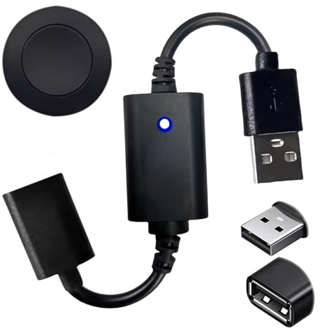 WIYETY Télécommande USB : interrupteur USB, interrupteur à distance, veilleuse 5 V ventilateur barre lumineuse LED interrupteur à télécommande sans fil avec télécommande compatible avec barre