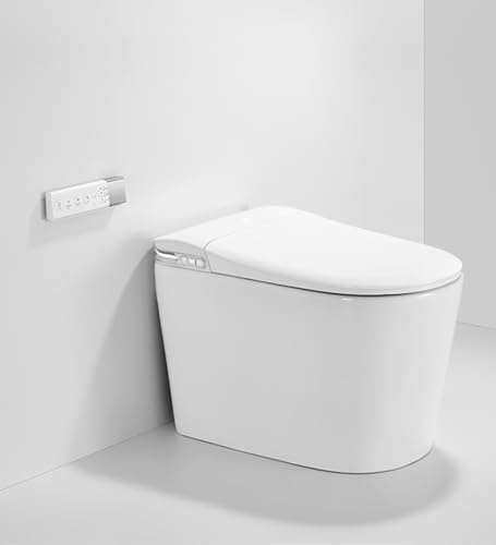 Inodoro Japonés Inteligente con Tanque Integrado A710 BLANCO | Asiento calefactable | Tanque integrado | Control Remoto