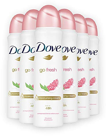 Dove Go Fresh Granatapfel Spray, 6er-Pack