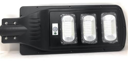TEMPO DI SALDI Lampione Stradale Faro A Led 90W + Pannello Solare + Telecomando E Crepuscolare
