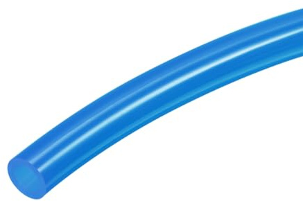 sourcing map Tubes Pneumatiques à Air 6mm(0.24) OD x 4mm(0.16) ID Bleu | Air Compresseur Tuyau Tube, PU Polyurethane, 2m(6.56pieds)