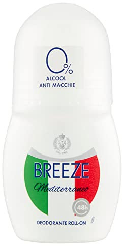 Breeze Deodorante Roll-On Mediterraneo, 50ml