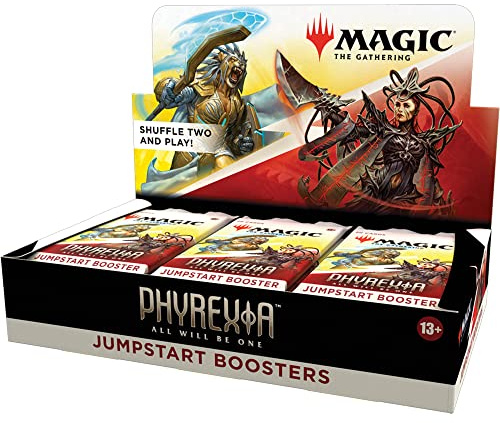 Magic: The Gathering Phyrexia: All Will Be One Jumpstart Booster Box, 18 Packs (Englische Version)