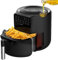 Cecotec Friggitrice ad Aria Cecofry Rain. Air Fryer 1500 W, Capacità 5,5 L, Spray a Olio Costruito, 7 Livelli, Pannello Tattile, Termostato Regolabile, Funzione Autopulente, 8 Menu, Griglia Sicurezza