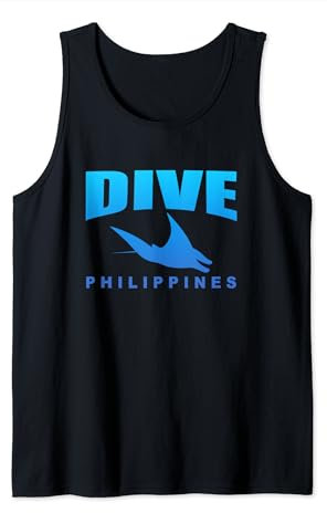 Tauchen auf den Philippinen, Tauchen auf den Philippinen (Blau) Tank Top
