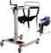 Wheelchair Lift Hoist for Lifting and Transferring Patients Height-Adjustable Flip-Up Footrests Elderly Disabled Wheelchair for Shower and Toilet Vehicle-Mounted Wheelchair 1