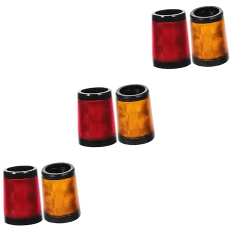 BESPORTBLE 6pcs Golfing Ferrules Tape Golf Club Head Protector Professional Ferrules for Golfing Clubs
