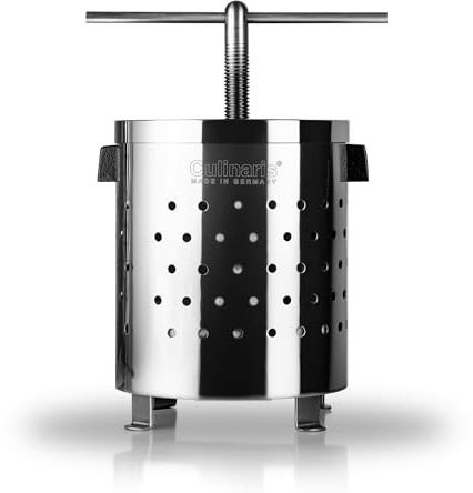 Culinaris - Original Thüringer Kloßpresse aus Edelstahl - klein - 2,5 Liter - Made in Germany