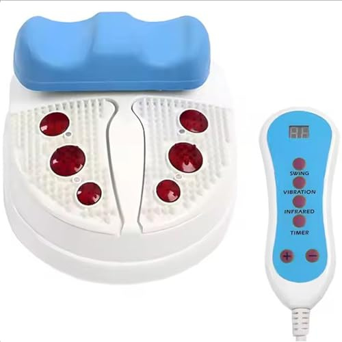 Fitness Blood Chi Machine, Rocking Physiotherapy Chi Massage Foot Leg Massager for Blood Circulation Chi Machine Relieve Fatigue,Swing Foot Massager with Wire Control