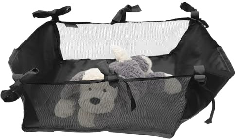 WEKADRIN Organizer per Passeggino in Oxford Cestino Inferiore Capiente e Resistente Borsa Portaoggetti Elegante e Facile da Fissare per Pannolini e Accessori Bebè