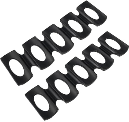TOYZFRIENDY 2pcs Silicone Can Holder Mats for Fridge Refrigerator Beverage Organizer Beer Rack Non-slip Lightweight Pads Kitchen Storage