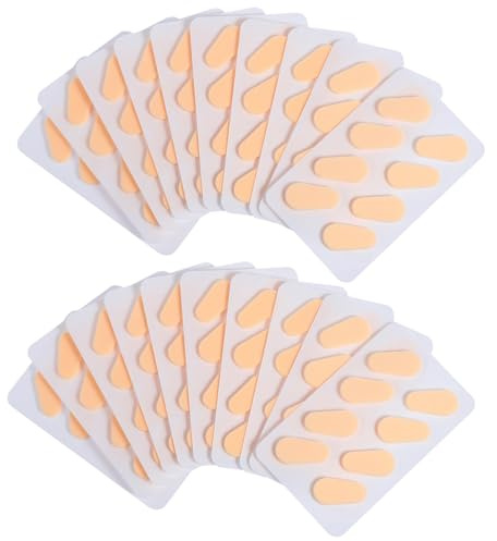 IDEANATEGRATE 80 Pairs Eva Sponge Glass Nose Pads Cushion for Eyeglass Frame Replacement, Safe and Non-Slip Nose Pads to Increase Height, Suitable for Sunglasses and Eyeglasses Repair