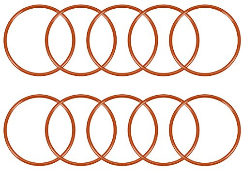 sourcing map 10 Stück O Ringe 43,2mmx48mmx2,4mm Dichtungsringe Rund Gummi Dichtung O Ring Seals NBR Unterlegscheibe für Wasserhahn Spülventile Waschbecken Duschablauf Hydraulik Rohrschlauch