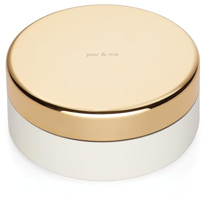 Kate Spade New York kärlek minnessak låda, 0,2 kg, metallisk