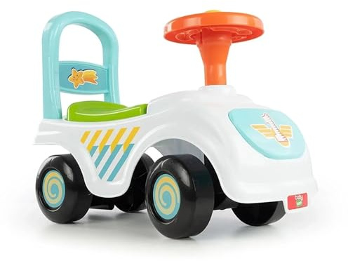 2 in 1 Ride-on and Walker for Toddlers | Kids Ride On Car | Toy Car With Steering Wheel | First Steps Ride On and Push Along Buggy Car | Child Walker Learning Toy With Storage Box