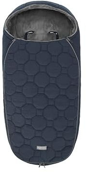 Sacco Invernale Passeggino Inglesina, Imbottito, Caldo e Confortevole, Protezione Freddo e Sicurezza, Compatibile con passeggini Inglesina, Midnight Blue