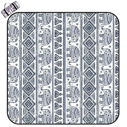 EUPXRHY Picknickdecke 300x300, Picknickdecke Wasserdicht & Isoliert, 3 Schichten Verdickt Picknick Decke mit Aluminiumfolie, XXL Picknick Decke Für Picknick, Strand, Camping, Waschbar,H,200X300cm