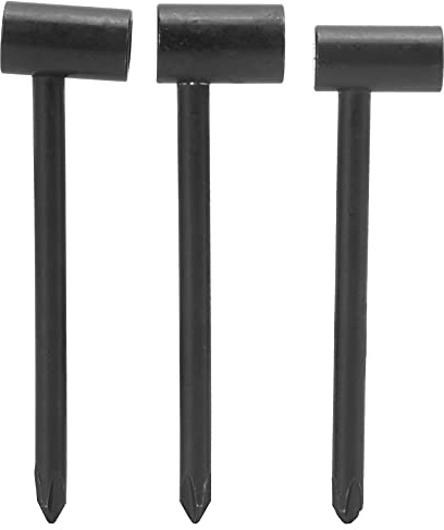 7MM/8MM/6,35MM Gitarre Halsstab Schlüssel Halsstab Reparatur Schlüssel für E-gitarre (Schwarz 6,35 mm + 7 mm + 8 mm, drei Sätze)