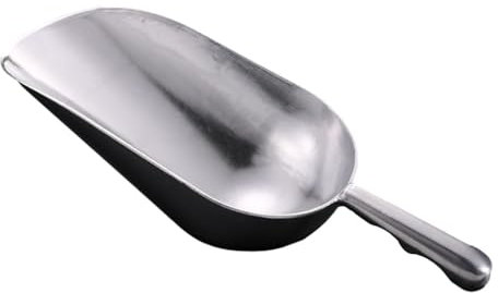 Stainless Steel Ice Scoop,Multi-Purpose Ice Shovel,Multi-Purpose Food Scoop Shovel Anti-Rust Comfortable Grip Scooper for Flours Candys Extra Large