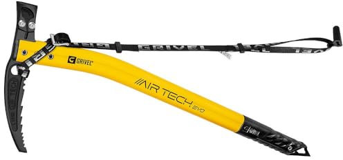 GRIVEL Air Tech Yellow Schläger mit langem EVO, 48 cm, CE-Füßchen, Unisex, Erwachsene, Größe 48