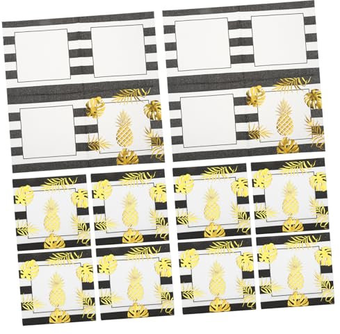IWOWHERO 40stücke Goldene Papierservietten Wiederverwendbar-servietten Für Hochzeiten Partys Und Feiern Elegantes Design Für Tischdekoration Und Festliche Anlässe Praktisch Und Stilvoll