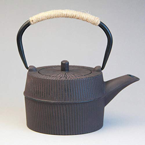 ABBNIA Juego de Tetera de Hierro Fundido, Tetera de 4 Colores, Herramientas para Beber, Tetera con colador de Acero Inoxidable, 800 ml, D