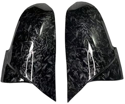 TaoieWkolt 2 PCS Auto Spiegelkappen,Rückspiegel Gehäuse,Abdeckungen Seitenspiegel,Kompatibel mit Rückspiegel Abdeckung für BMW 3 Series F30 Sedan (2012-2018)