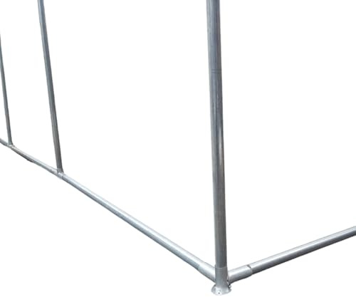 Marquee Ground Bar Poles 4x6m Heavy Duty Commercial (Feet/Connectors Not Included) Steel Gazebo Support for Outdoor Events