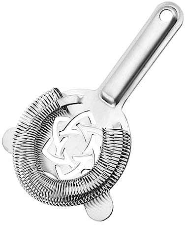 Alipis 1pezzi Colino Per Cocktail in Acciaio Inox Filtro Da Bar Per Ghiaccio e Frutta Accessorio Da Bar Resistente Alla Pratico Per Miscelare Bevande