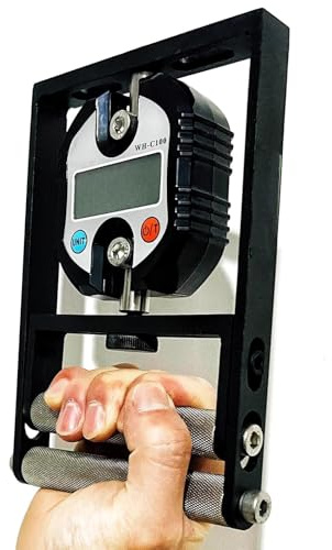 Misuratore Digitale Della Forza Di Presa, Dinamometro Manuale, Misuratore Per Esercizi Di Rafforzamento Della Forza Di Presa, Carico Massimo 330 Libbre/150kg, Per L'allenamento Della Forza Dei Muscoli