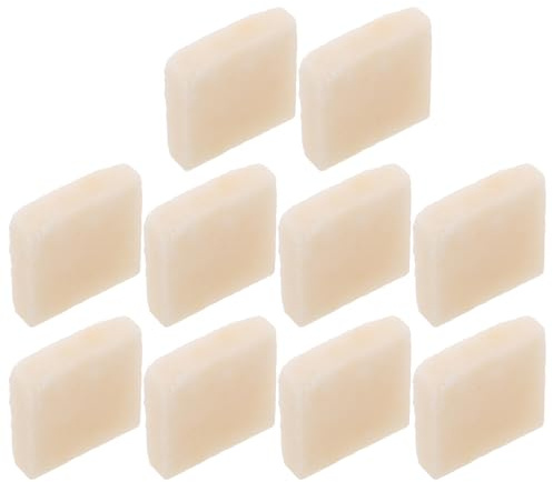 TOMETURE 10pcs Outdoor Fire Starter Blocks Solid Wax Cubes for Campfire Grill BBQ Emergency Cooking Fire Starting Equipment Survival Kindling Cubes