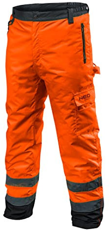 Pantalon d'alerte warnschutzhose en 20471 Thermique Professionnel Orange Jaune de Travail d'alerte Protection sécurité, Orange