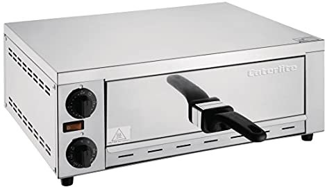 Caterlite 1,13 kW Pizzaofen, Edelstahl, Pizzakapazität: bis zu 1x 12 Zoll, Temperaturbereich: 60 bis 300 °C, CR912