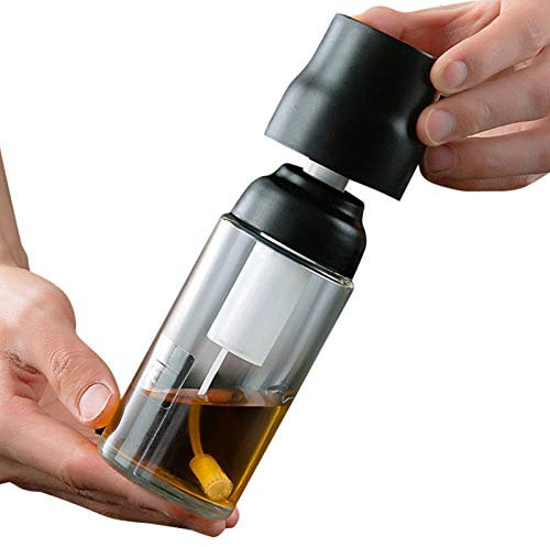 Pulverizador de aceite estilo de pulverización de aire a presión de aceite para condimentos de cocina botella de condimento spray barbacoa al aire libre