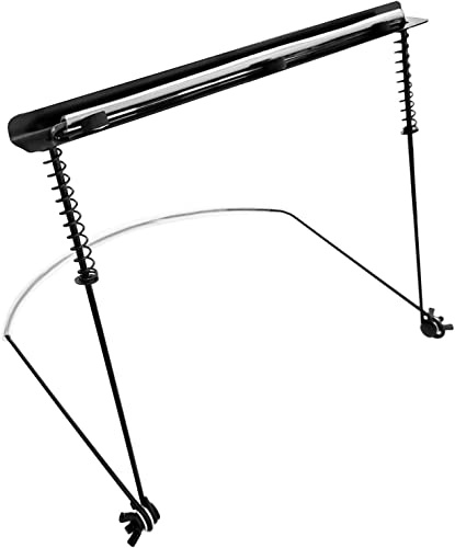 Harmonicas Mundharmonika-Ständer mit verstellbarem Hals, 24 Löcher, Schwarz