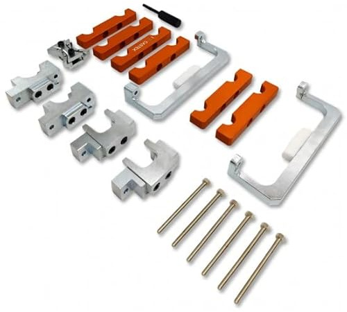 CASTEX Kit de Calage Moteur Kit D'outils de Calage Kit d'outils d'arbre à Cames de Chaîne Distribution Compatible avec Mercedes-Benz M177 M178 C63 AMG V8 4.0 - Made in EU