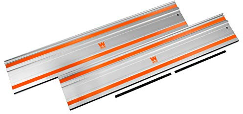 WEN CT9110 110-Inch Track Saw Track Guide Rail and Adapters