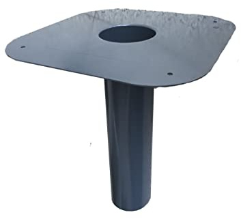 Flachdachablauf, Bitumen- oder PVC-Flansch, Dachgully, Einlauf, Dachentwässerung, DN 125, DN 150, DN 200, DN 250, DN 300 (DN 125 - PVC-Flansch)