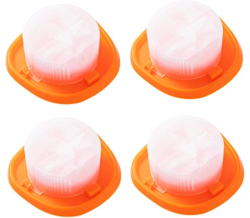 PURexpert Recambio lavable y reutilizable filtros para Black + Decker DustBuster y aspirador de mano inalámbrico incluido NVC115JL, NVC115W, NVC115WA-QW, NVC215W, NVC215WA, NVC220WBC (4 unidades)