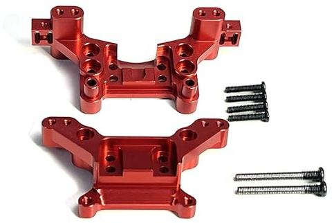 Upgrade Aluminum Alloy Spare Parts, 16170 16180 Shock Mounts Compatible with Hyper GO MJX H16BM H16GT H16DR H16 RC Car