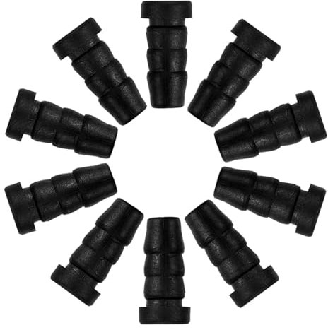 20 Stück -radabdeckungen, 8 Mm Lochdurchmesser, Hülseneinsatz Für Möbelrollen-ersatz Und Schutz, Rollenstiele, Hülsen