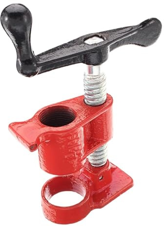 Woodwork Clamp Pipe Clamp for Quick Release Wood Gluing Fixture Hand Crank Fixed Workbench