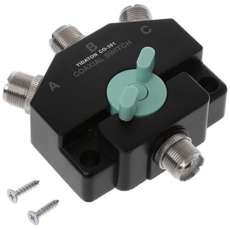 Buhdjfnke CO-301 Ripetitore Antenna A 3 Porte Commutatore Antenna Coassiale A Banda Larga per -310