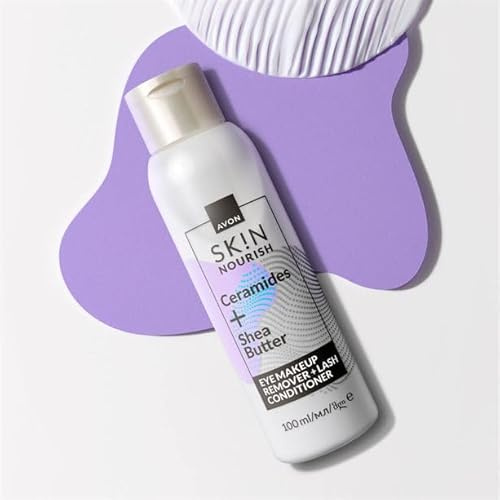 Detergente per gli occhi nutriente con ceramidi e burro di karité - balsamo per ciglia - 100 ml