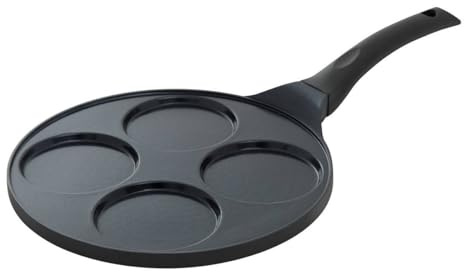 5five - poêle à pancake evolution d26cm aluminium noir